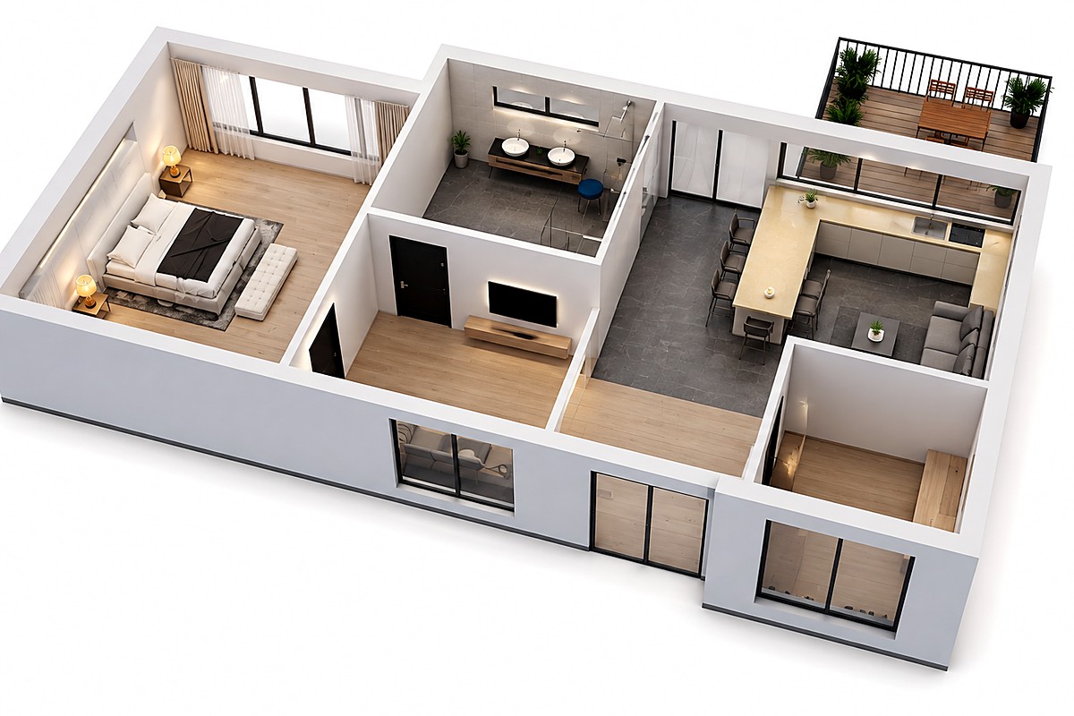 3D-Grundrisse